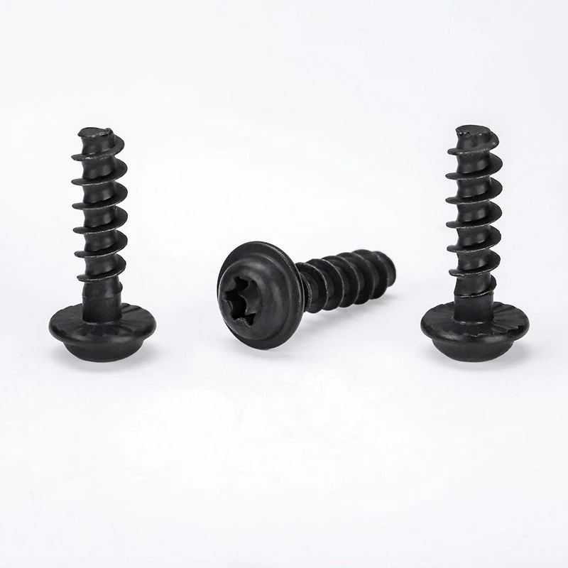 Black Thread Forming Screw For Plastic