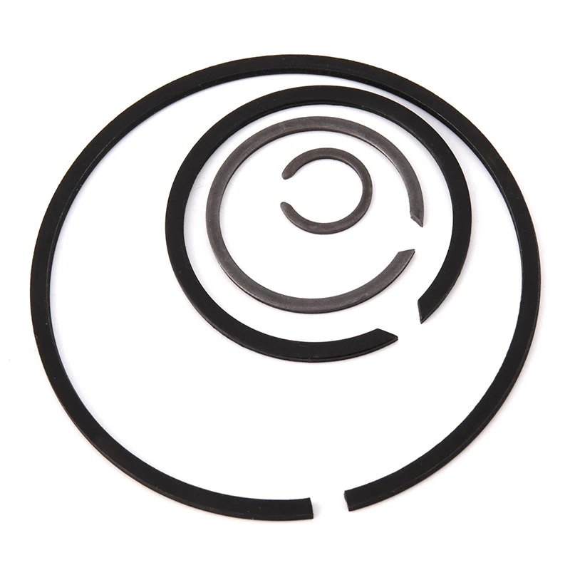 Single-turn spiraalvormige externe borgringen
