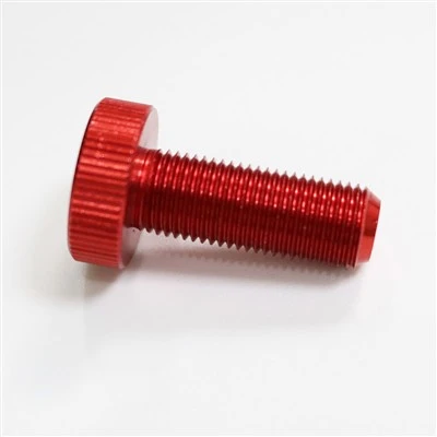Aluminium geanodiseerde duimschroef