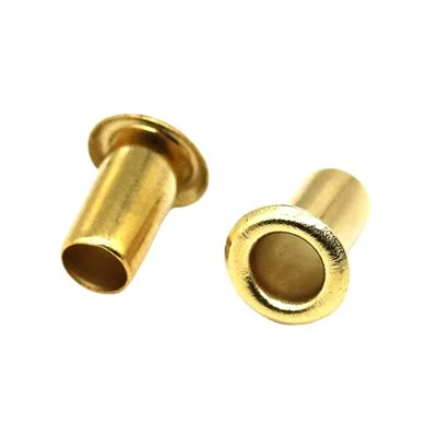 Brass Hollow Eyet Rivets