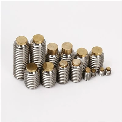 Messing tip set schroef