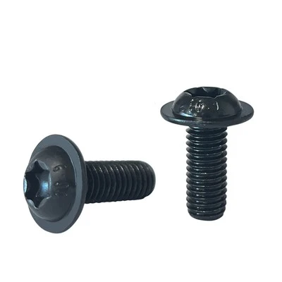 Black -knop Flense kop Torx aandrijfschroef